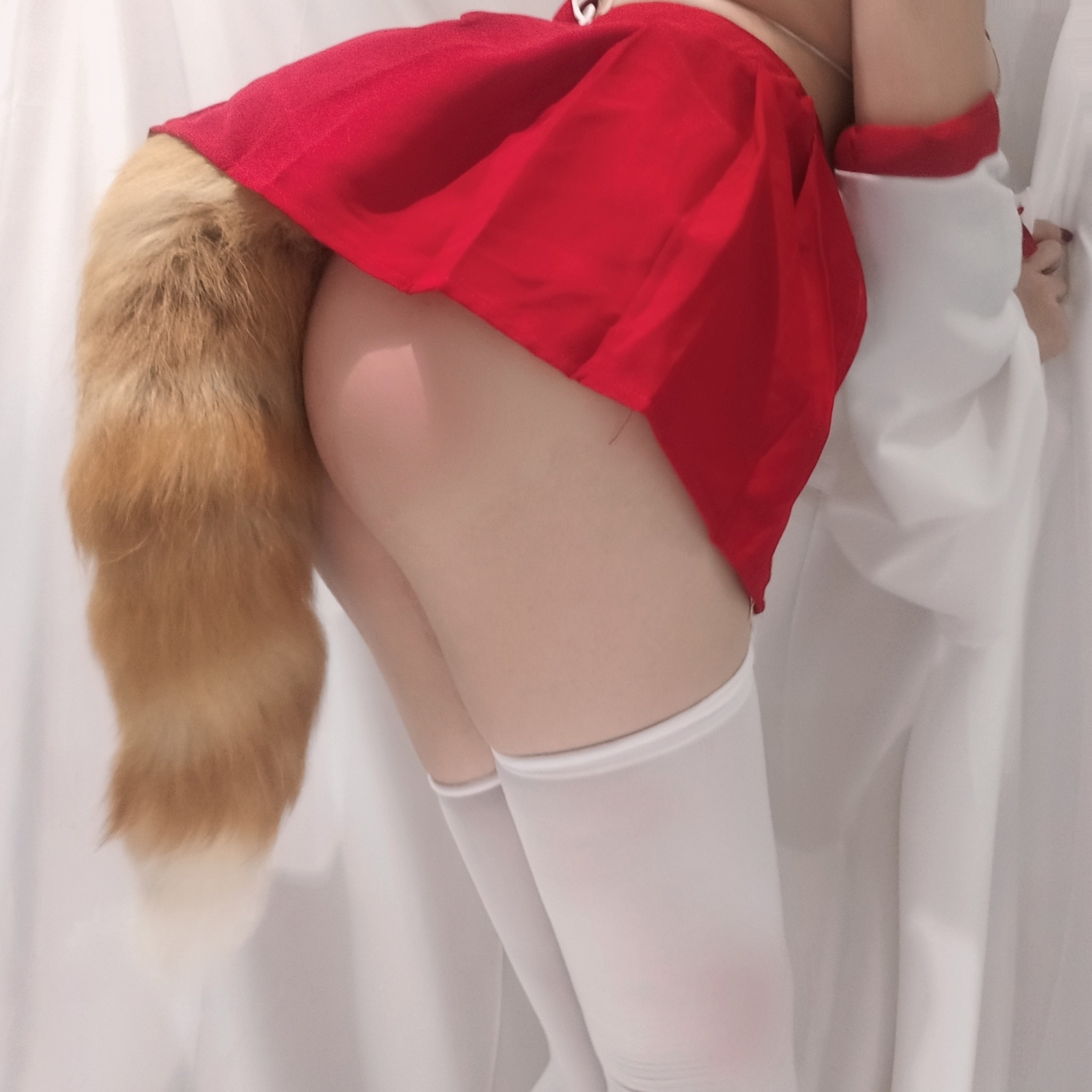 图片[1]-蜜汁猫裘 – NO.033 巫女小狐狸 [22P]-XikXak